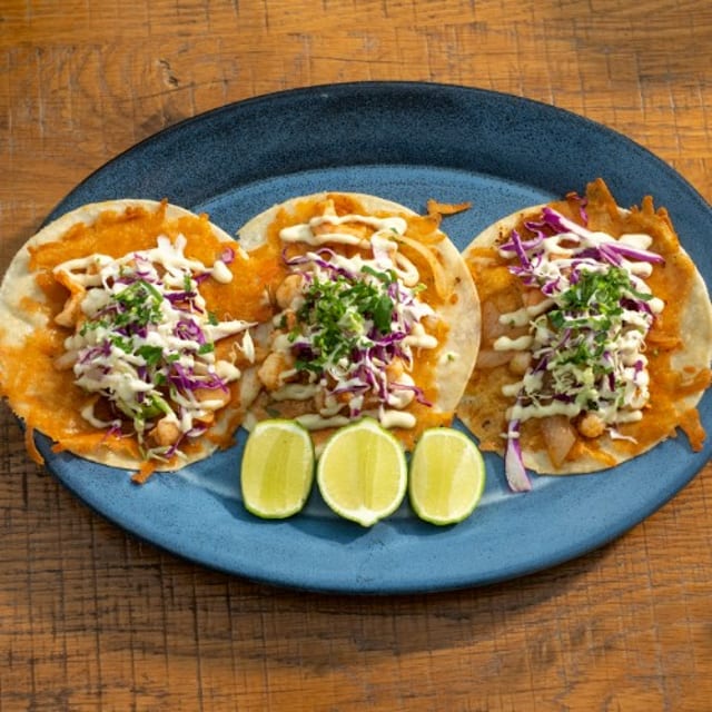 Cava’s Shrimp Tacos.