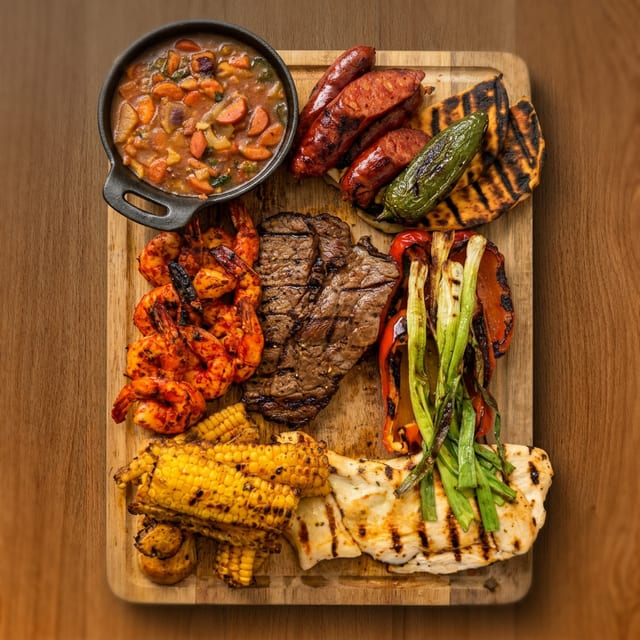 Cava‘s Combo Parrillada.